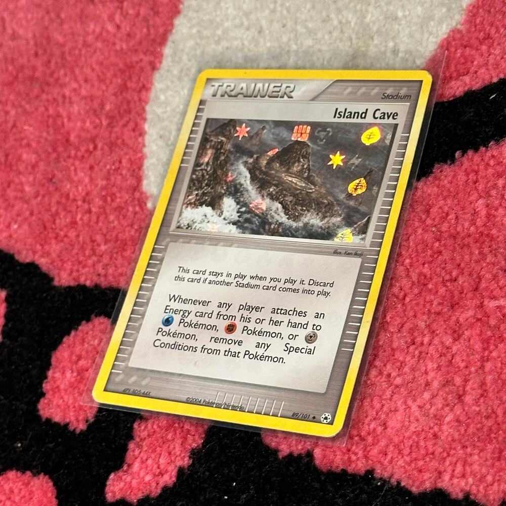 Island Cave 89 – Pokémon TCG Hidden Legends – As Pictured